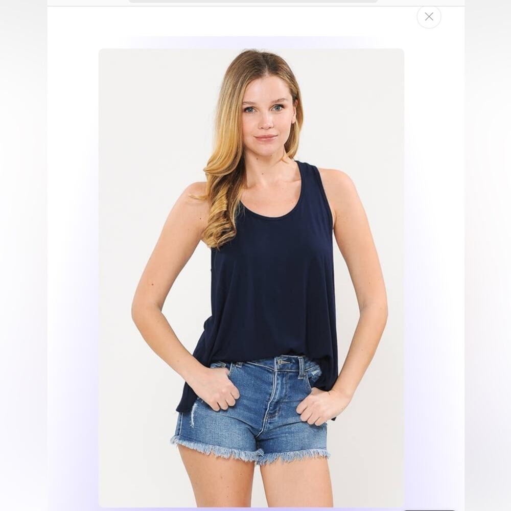Magic fit racerback tank